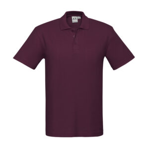 Mens Crew Short Sleeve Polo