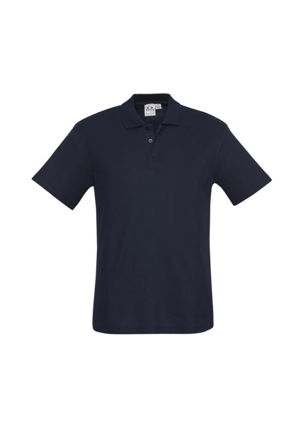 Mens Crew Short Sleeve Polo