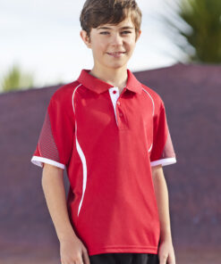 Kids Razor Short Sleeve Polo