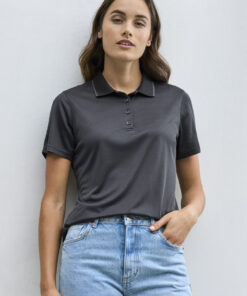 Womens Echo Short Sleeve Polo