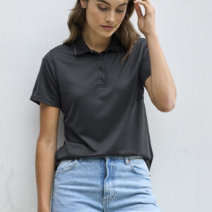 Womens Echo Short Sleeve Polo