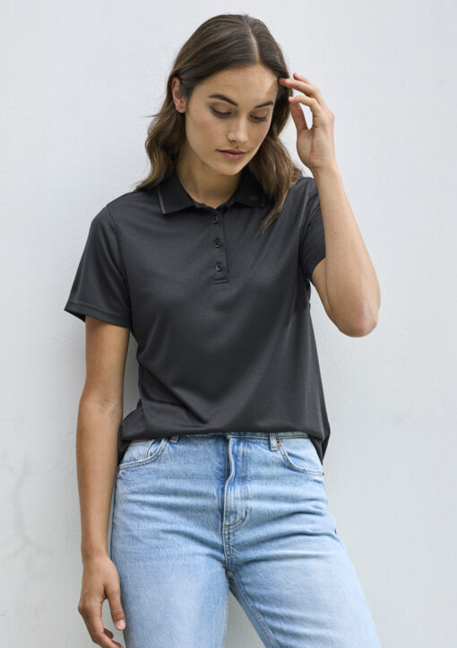 Womens Echo Short Sleeve Polo