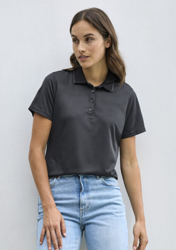 Womens Echo Short Sleeve Polo