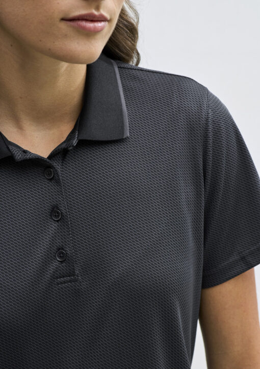 Womens Echo Short Sleeve Polo