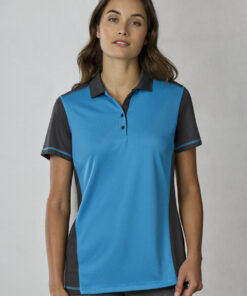 Womens Dart Short Sleeve Polo