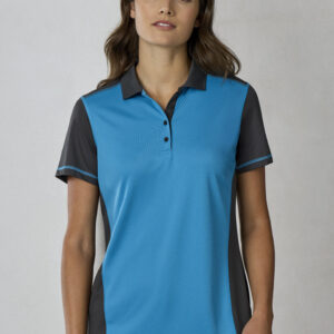 Womens Dart Short Sleeve Polo