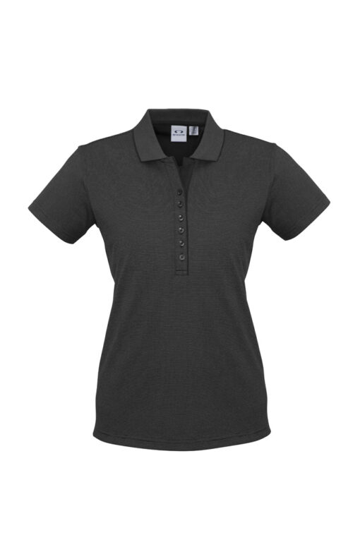 Womens Shadow Short Sleeve Polo