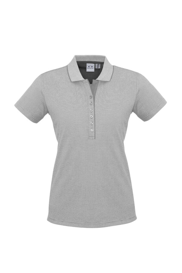 Womens Shadow Short Sleeve Polo