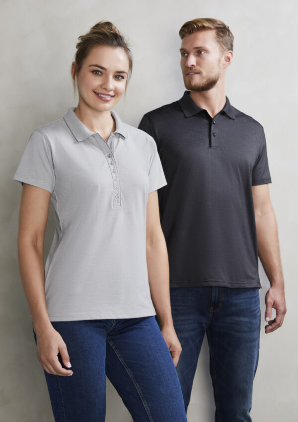 Mens Shadow Short Sleeve Polo