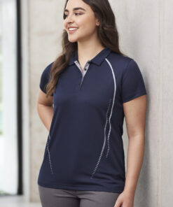 Womens Cyber Short Sleeve Polo