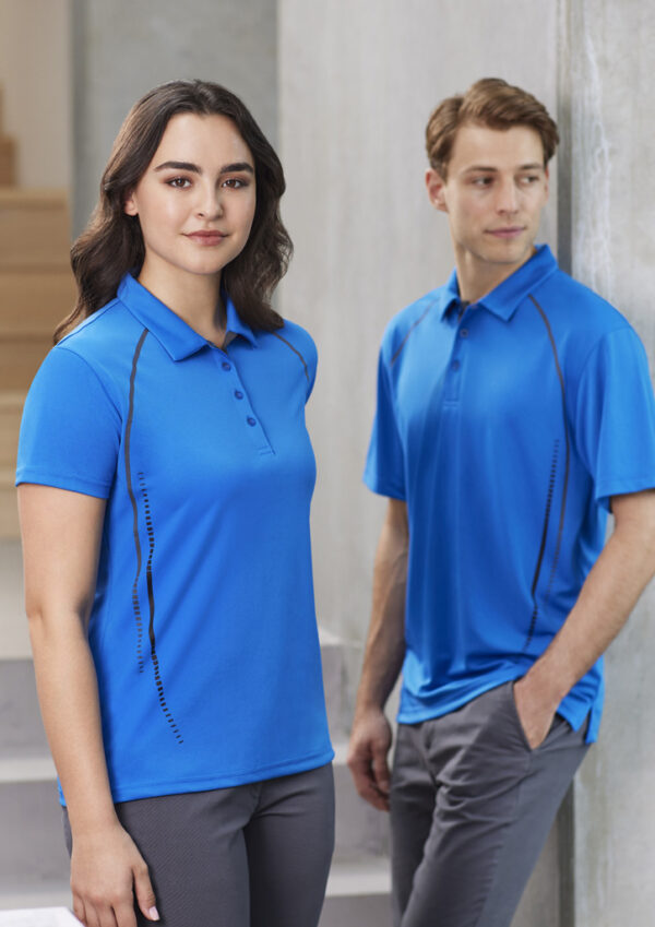 Womens Cyber Short Sleeve Polo