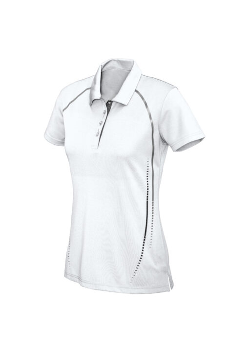 Womens Cyber Short Sleeve Polo