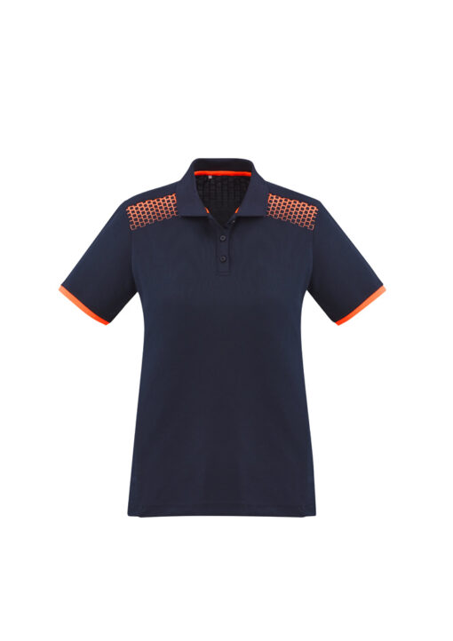 Womens Galaxy Short Sleeve Polo