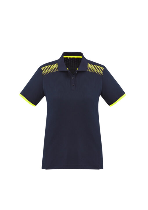 Womens Galaxy Short Sleeve Polo