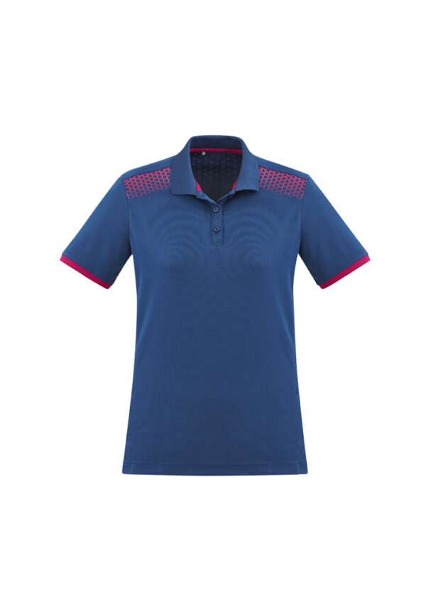 Womens Galaxy Short Sleeve Polo