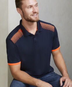 Mens Galaxy Short Sleeve Polo