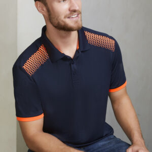 Mens Galaxy Short Sleeve Polo