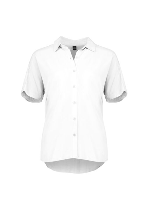 Womens Dahlia Short Sleeve Blouse