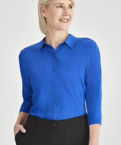 Womens Dahlia 3/4 Sleeve Blouse