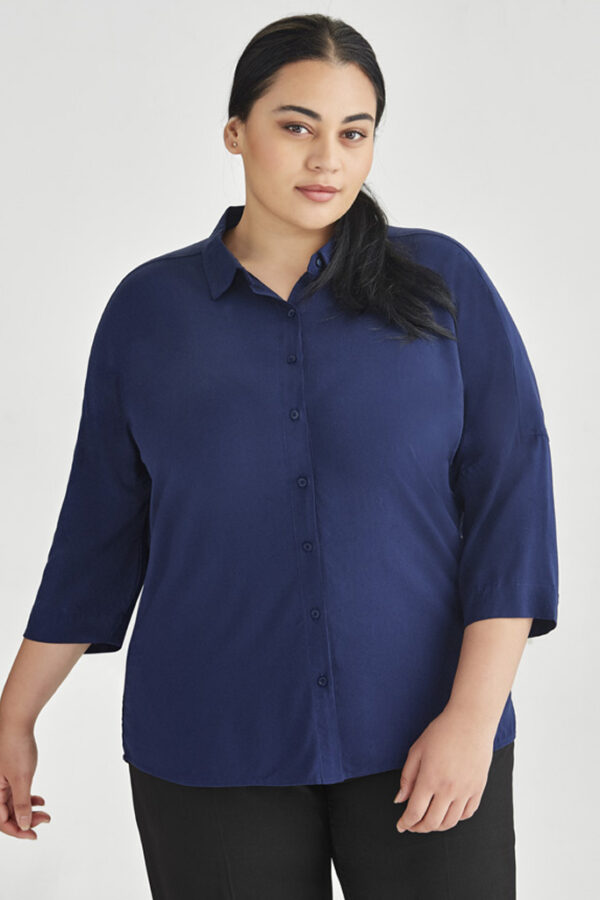 Womens Dahlia 3/4 Sleeve Blouse