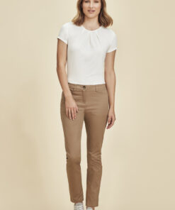 Womens Slim Leg Stretch Chino Pant