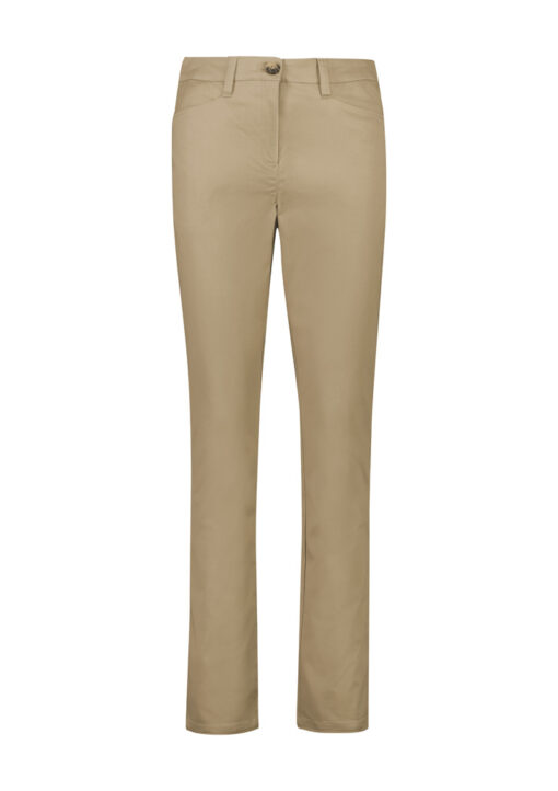 Womens Slim Leg Stretch Chino Pant