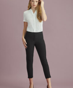 Womens Siena 7/8 Mid-waist Slim Leg Pant