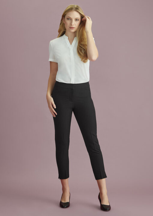 Womens Siena 7/8 Mid-waist Slim Leg Pant