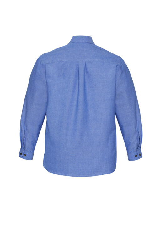 Mens Chambray Long Sleeve Shirt