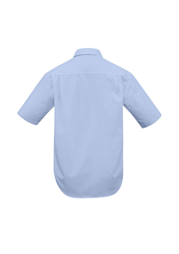 Mens Micro Check Short Sleeve Shirt