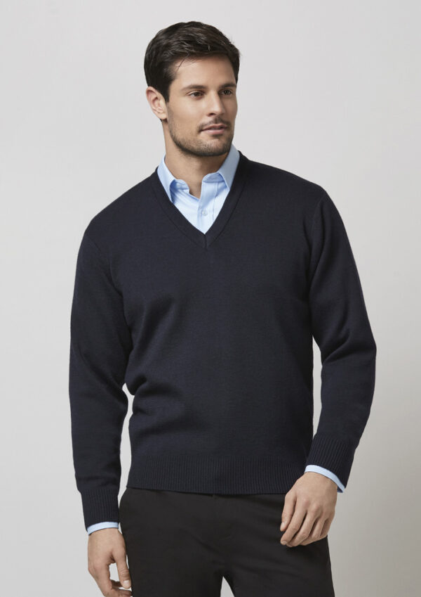 Mens Woolmix Knit Pullover