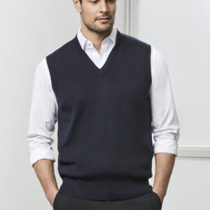 Mens Woolmix Knit Vest