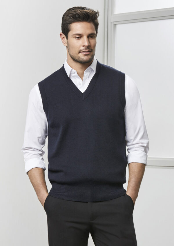 Mens Woolmix Knit Vest